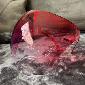 Colored face shields